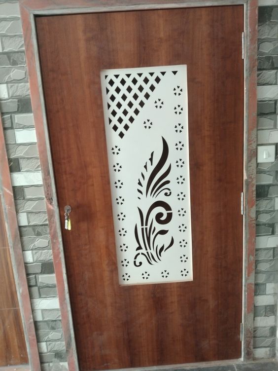 Pintu Kamar Mandi PVC Motif Alam