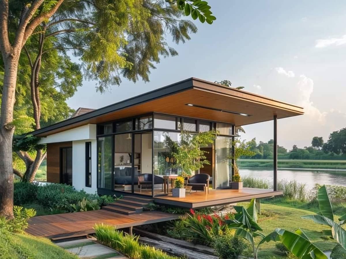 Model Rumah Sederhana di Pedesaan